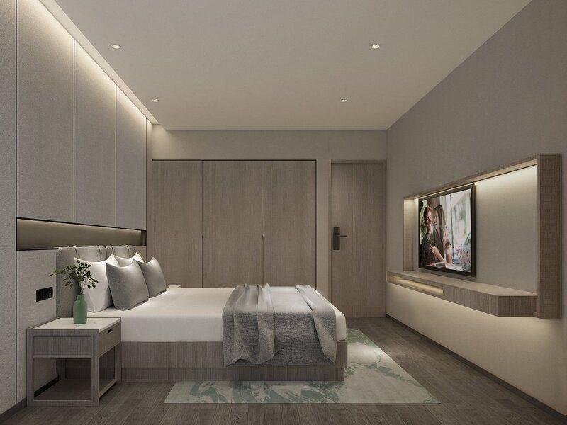 Somerset Daxing Beijing Apartment Ngoại thất bức ảnh